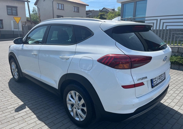 Hyundai Tucson cena 82900 przebieg: 34540, rok produkcji 2020 z Skępe małe 121